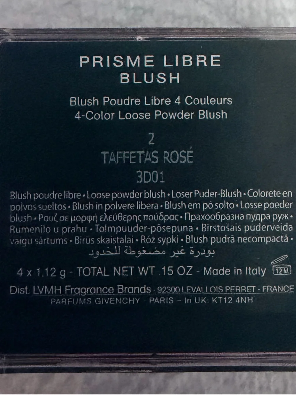 Givenchy Prisme Libre Blush — #2 TAFFTEAS